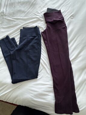 Nine West Seamed Ponte Leggings (2) Size Small